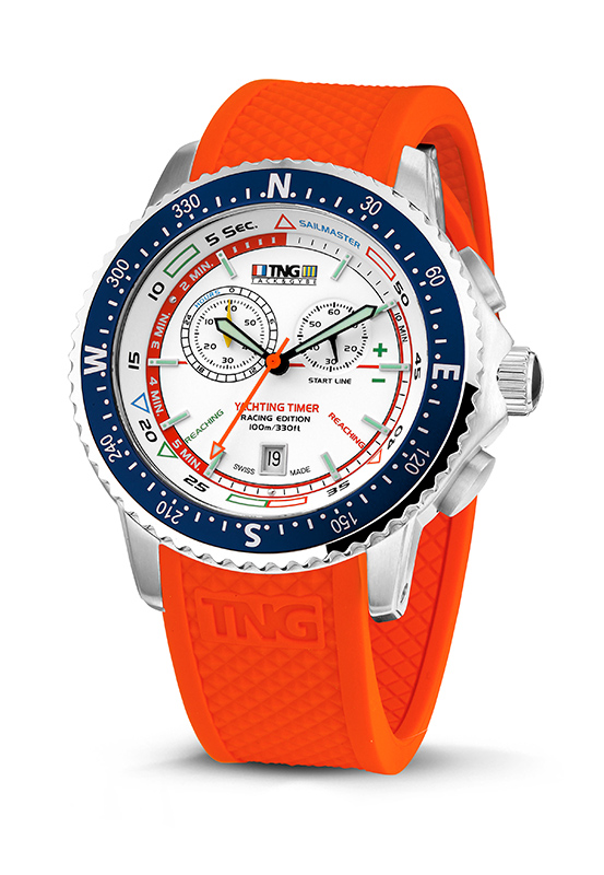 10121C Sailmaster tpu orange TOP navy TNG watches
